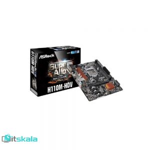 مادربورد ازراک مدل ASROCK H110M-HDV سوکت 1151