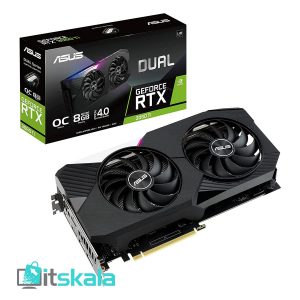 کارت گرافیک ایسوس مدل RTX 3060 Ti DUAL MINI 8GB GDDR6 (LHR)