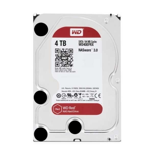 هارددیسک اینترنال وسترن دیجیتال مدل Red WD40EFRX ظرفیت 4 ترابایت