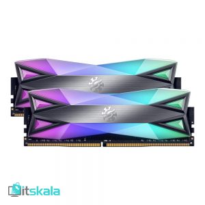 رم دسکتاپ ای دیتا مدل XPG SPECTRIX D60G 32GB(16GBx2) 3000MHz RGB
