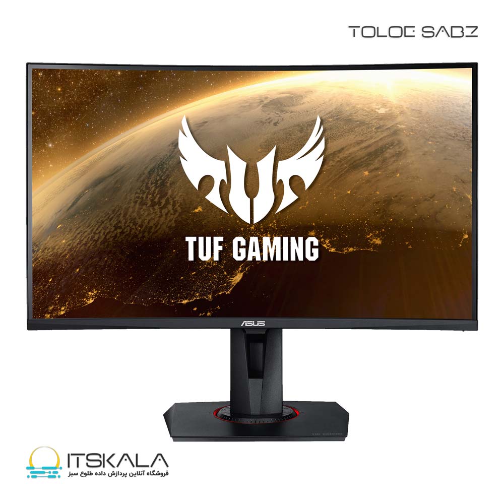 مانیتور ایسوس 27 اینچ TUF Gaming VG27VQ Curved