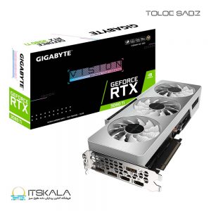 کارت گرافیک گیگابایت GIGABYTE GeForce RTX 3080 Ti VISION OC 12G