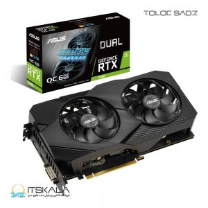 کارت گرافیک ایسوس ASUS DUAL RTX2060 O6G EVO