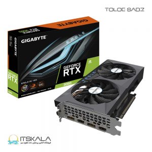 کارت گرافیک گیگابایت GeForce RTX 3060 EAGLE OC 12G