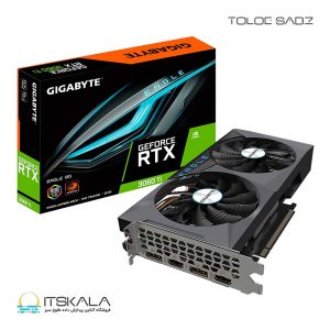 کارت گرافیک گیگابایت GeForce RTX 3060 Ti EAGLE 8G