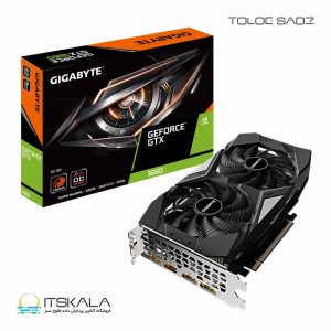 کارت گرافیک گیگابایت GIGABYTE GeForce GTX 1660 OC 6G 2Fan DDR5