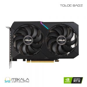 کارت گرافیک ایسوس مدل DUAL RTX 3060 OC 8G
