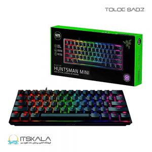 کیبوردمکانیکال ریزر RAZER HUNTSMAN MINI Black RED