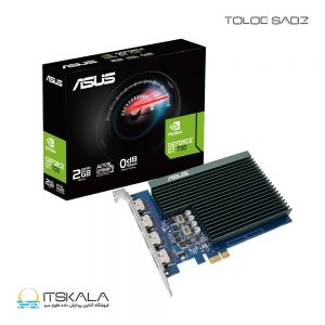 کارت گرافیک ایسوس ASUS GeForce GT730 SL 2GB DDR5 4H