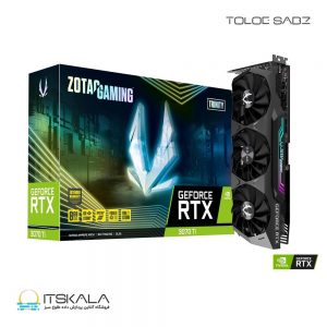کارت گرافیک زوتک مدل ZOTAC GAMING GeForce RTX 3070 Ti Trinity 8G