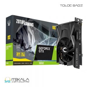 کارت گرافیک زوتک مدل ZOTAC GAMING GeForce GTX 1650 OC