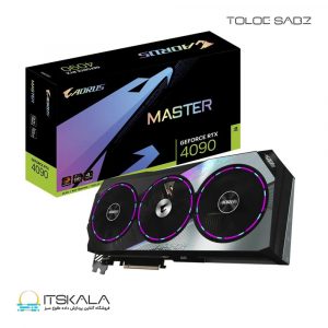 کارت گرافیک گیگابایت AORUS GeForce RTX 4090 MASTER 24G