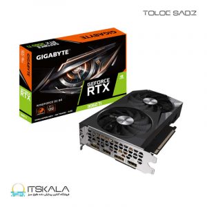 کارت گرافیک گیگابایت GeForce RTX 3060 Ti WINDFORCE OC 8G