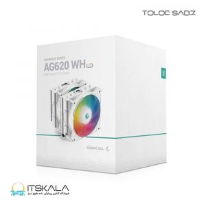 فن خنک کننده پردازنده Deepcool مدل AG620 WH ARGB
