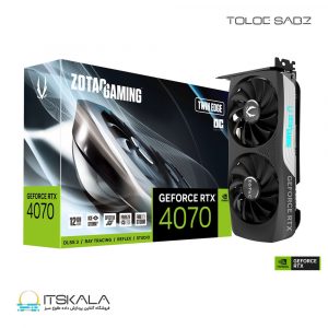 کارت گرافیک زوتک مدل GAMING GeForce RTX 4070 Twin Edge OC