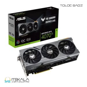کارت گرافیک ایسوس مدل ASUS TUF Gaming GeForce RTX 4070 Ti 12GB GDDR6X OC