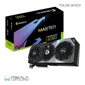 کارت گرافیک گیگابایت GIGABYTE AORUS GeForce RTX 4080 16GB MASTER