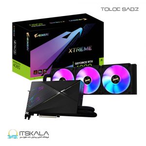 کارت گرافیک گیگابایت GIGABYTE AORUS GeForce RTX 4080 16GB XTREME WATERFORCE