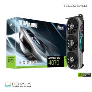 کارت گرافیک زوتک مدل GAMING GeForce RTX 4070 Trinity
