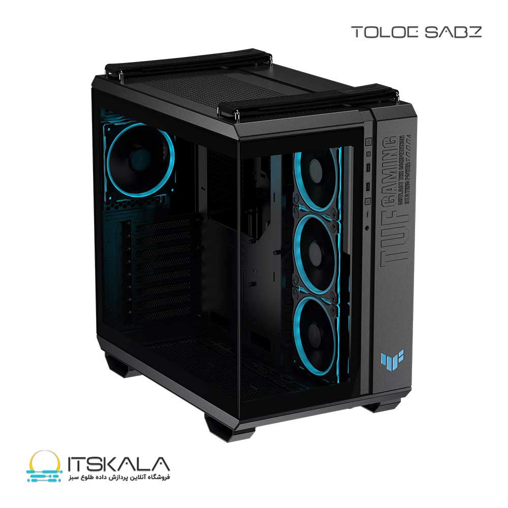 کیس ایسوس مدل TUF Gaming GT502 Horizon ARGB Black