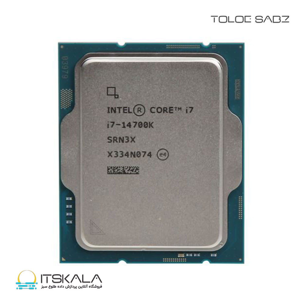 پردازنده تری اینتل مدل i7-14700K با فرکانس 4.3 گیگاهرتز
