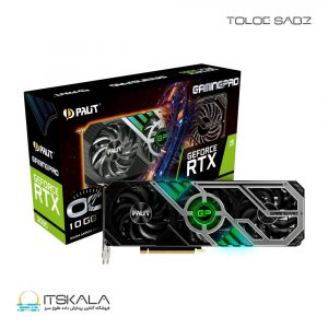 کارت گرافیک پلیت مدل GeForce RTX 3080 GamingPro OC