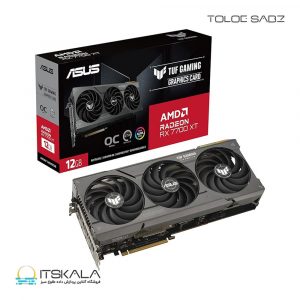 کارت گرافیک ایسوس TUF Gaming Radeon RX 7700 XT OC 12GB
