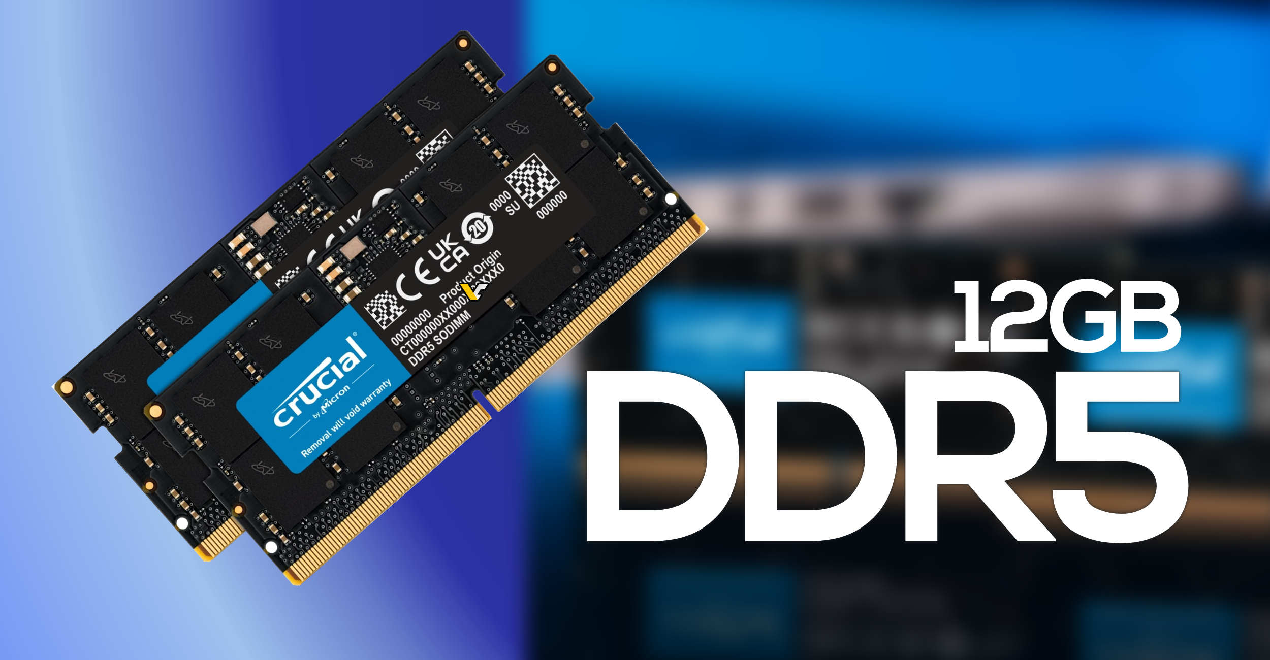 رم 12 گیگابایتی DDR5 محصول جدید Crucial