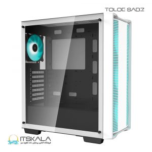 کیس دیپ کول مدل CC560 WHITE Mid Tower