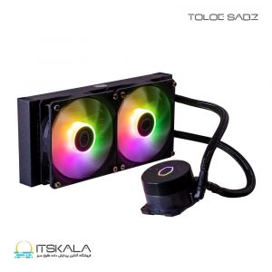 فن خنک کننده پردازنده Cooler Master مدل MASTERLIQUID 240L CORE ARGB