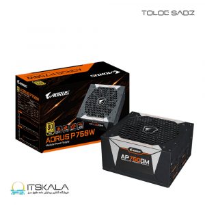 پاور 750 وات گیگابایت AORUS P750W GOLD Full Modular