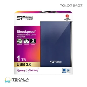هارد اکسترنال سیلیکون پاور A80 1TB