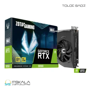 کارت گرافیک زوتک مدل GAMING GeForce RTX 3050 6GB GDDR6 Solo