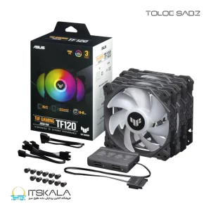 فن کیس ایسوس مدل TF120 ARGB بسته سه عددی