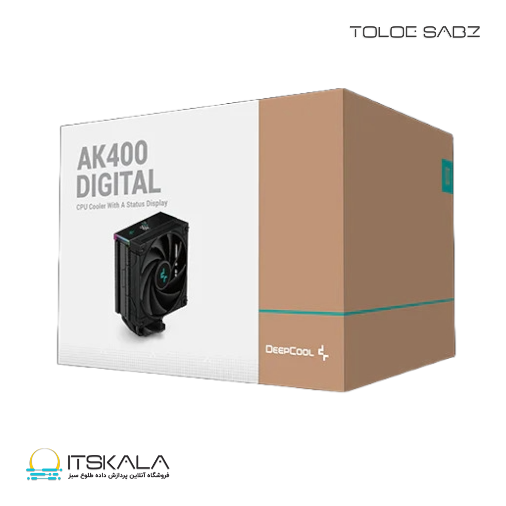 فن خنک کننده پردازنده Deepcool مدل AK400 DIGITAL