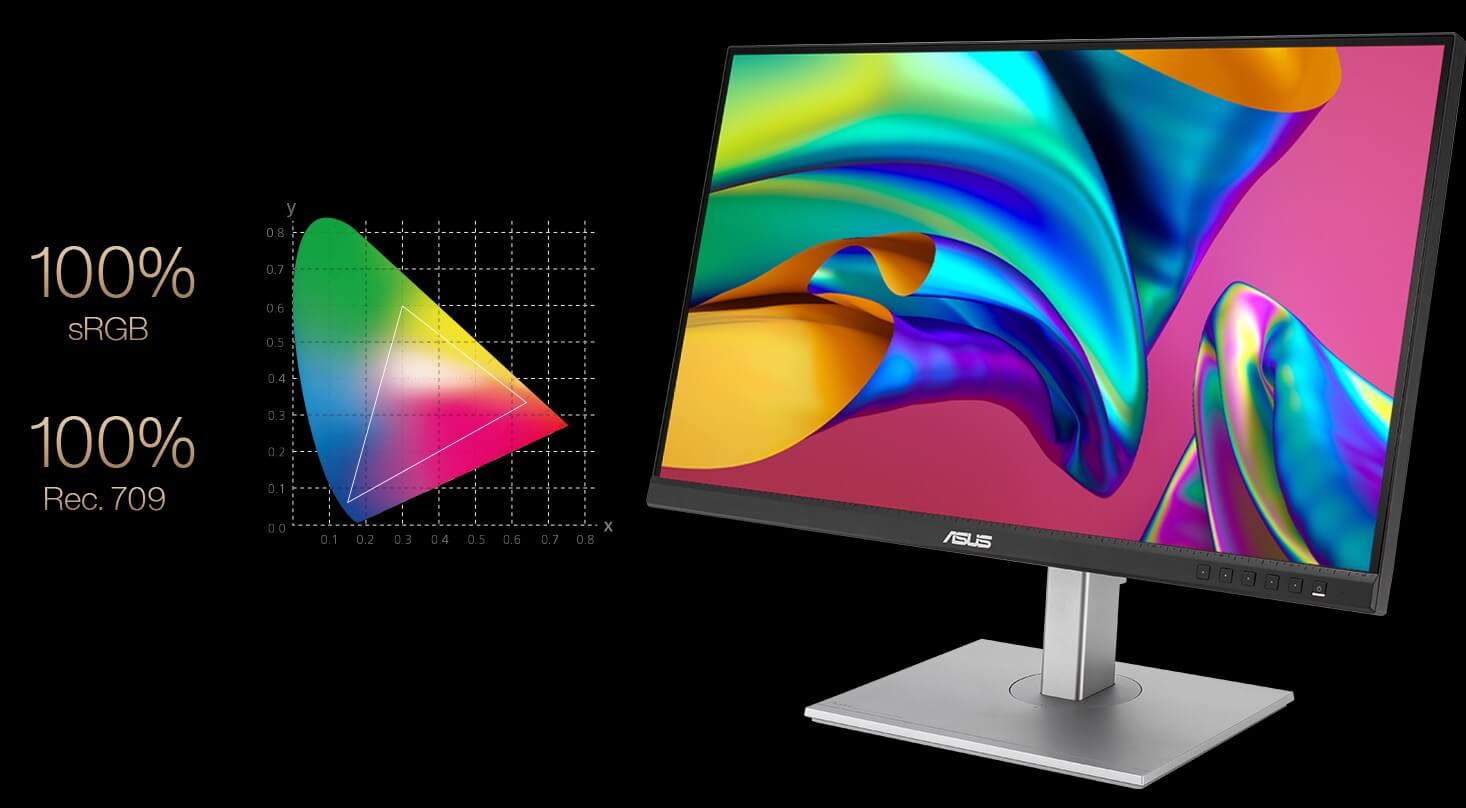 مانیتورهای ASUS ProArt: انتخاب ایده‌آل برای حرفه‌ای‌ها با پشتیبانی srgb
