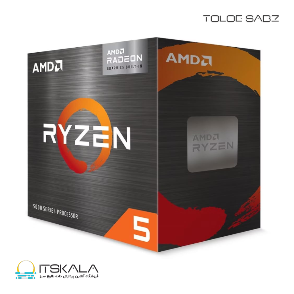 پردازنده باکس ایامدی Ryzen 5 5600GT با فرکانس 3.6 گیگاهرتز