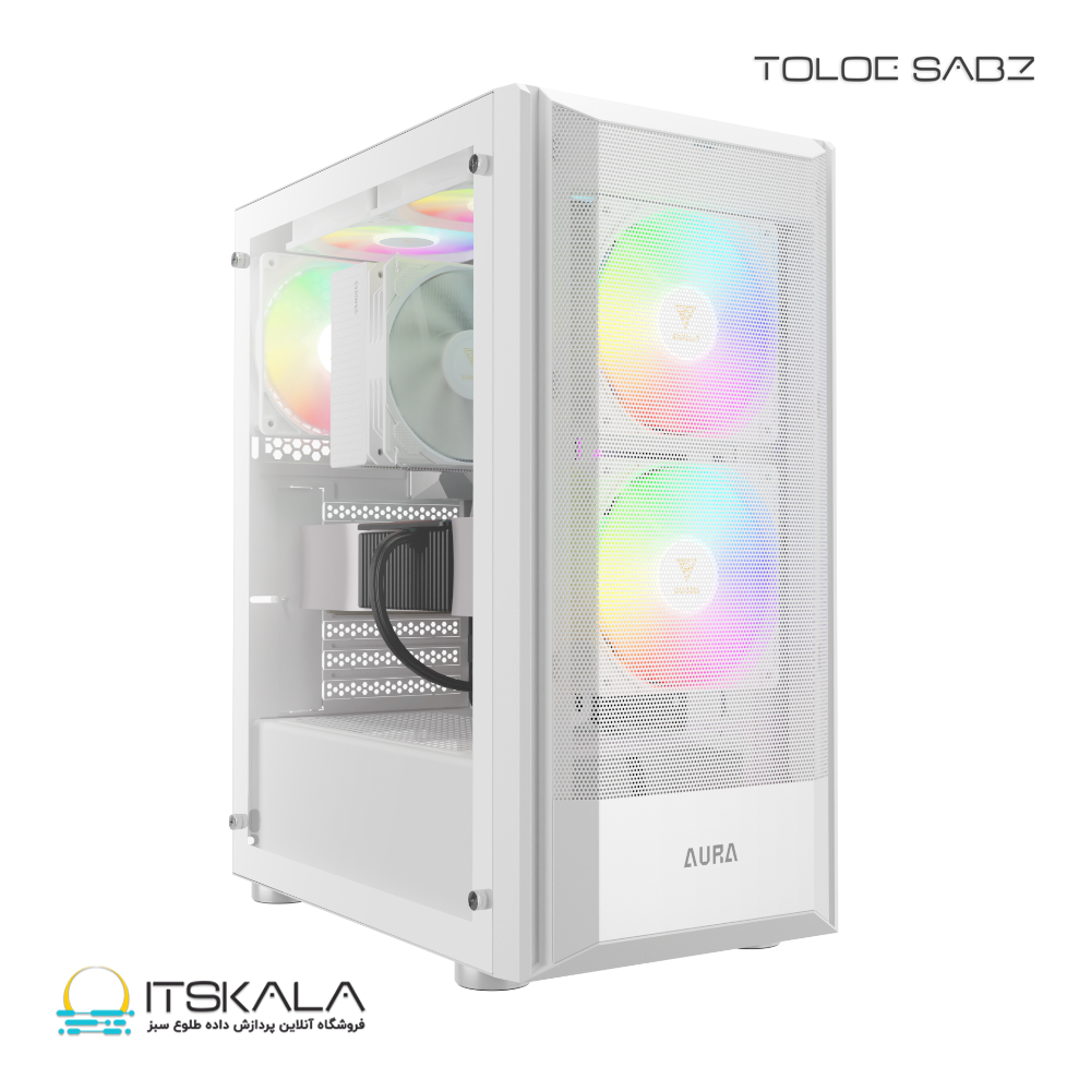 کیس گیم دیاس مدل AURA GC6 WH