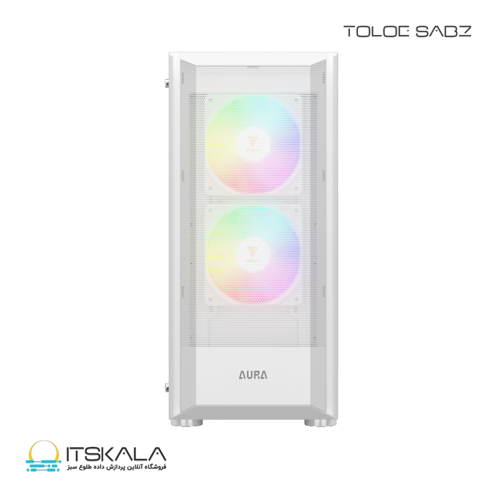 کیس گیم دیاس مدل AURA GC6 WH - Image 6