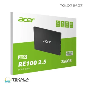 حافظه SSD ایسر مدل RE100 SATA با حافظه 250 گیگابایت