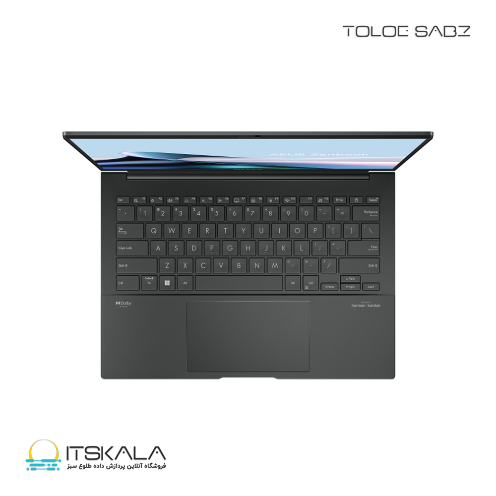 لپ تاپ ایسوس مدل Zenbook Q415MA I5 1200MHZ 8GB 512GB SSD - Image 2