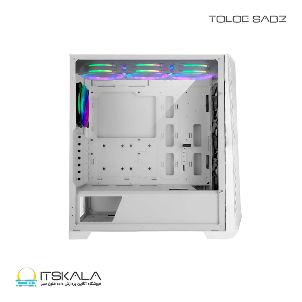 کیس گیمینگ Mid Tower فاطر مدل (White) FG 770W - تصویر 2