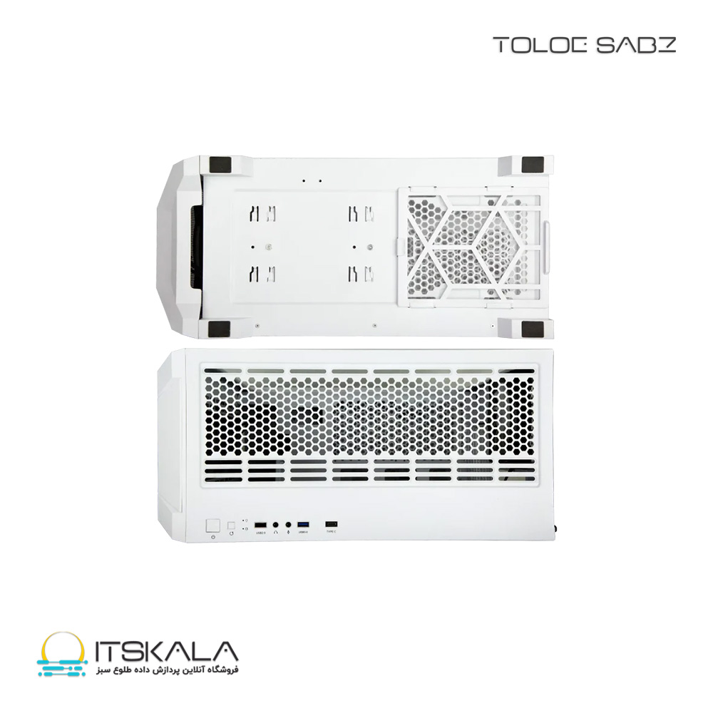 کیس گیمینگ Mid Tower فاطر مدل (White) FG 770W - تصویر 3
