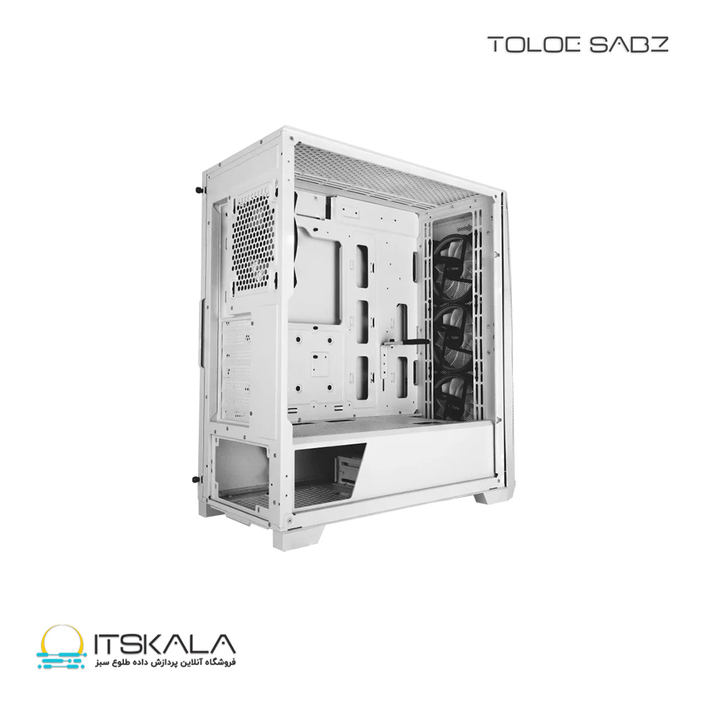کیس گیمینگ Mid Tower فاطر مدل (White) FG 770W