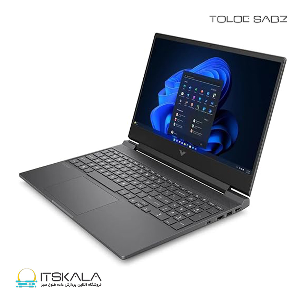لپ تاپ اچ پی مدل Victus R5 144Hz 8G 512SSD