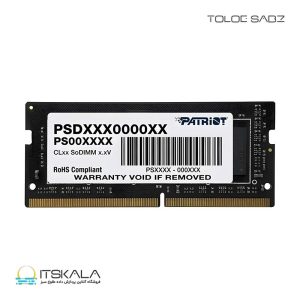 رم لپ‌تاپ پاتریوت مدل Signature DDR5 4800MHz 16GB