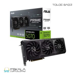 کارت گرافیک ایسوس مدل PRIME RTX 5070 OC Edition 12GB