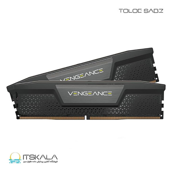 رم دسکتاپ دو کاناله کرسیر مدل VENGEANCE DDR5 RAM 16GB (2x8GB) 5200MHz CL40