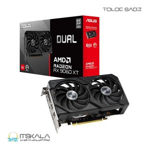 کارت گرافیک ایسوس مدل Dual Radeon™ RX9060XT 8G GDDR6