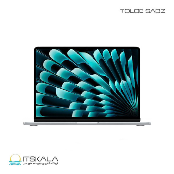 مک بوک ایر 15اینچ MXD23 M3 16G 512G LLA 2024 SILVER